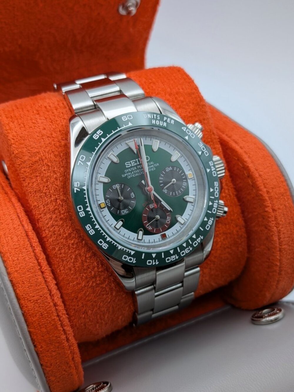 Seiko MOD | Motorsport Inspired Chronograph | VK63 quartz movement - Picture 8 of 12